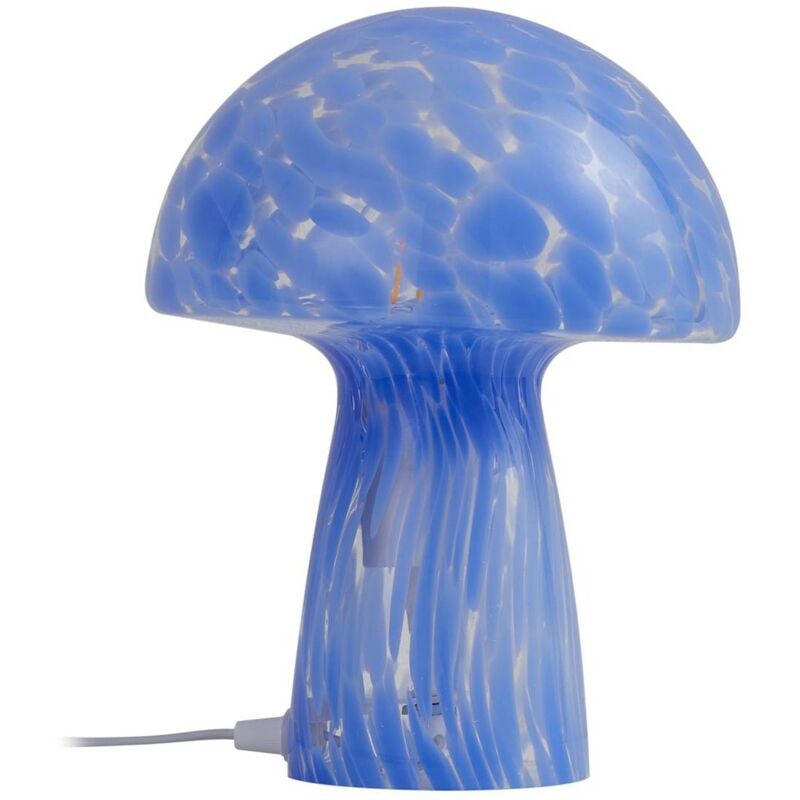 Lindby - Lampe à poser 'Hubi' en verre pour salon & salle à manger