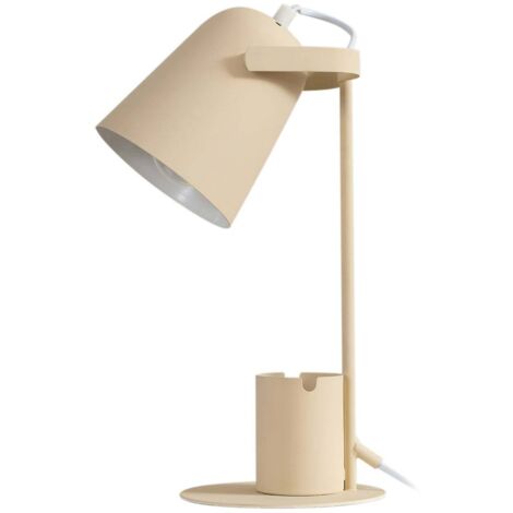 Lampe à poser 'Ilmar' en métal pour salon & salle à manger