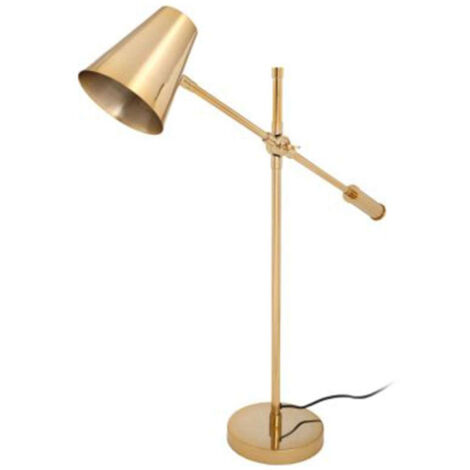 Lampe à Poser Industriel "Celeste" 74cm Or