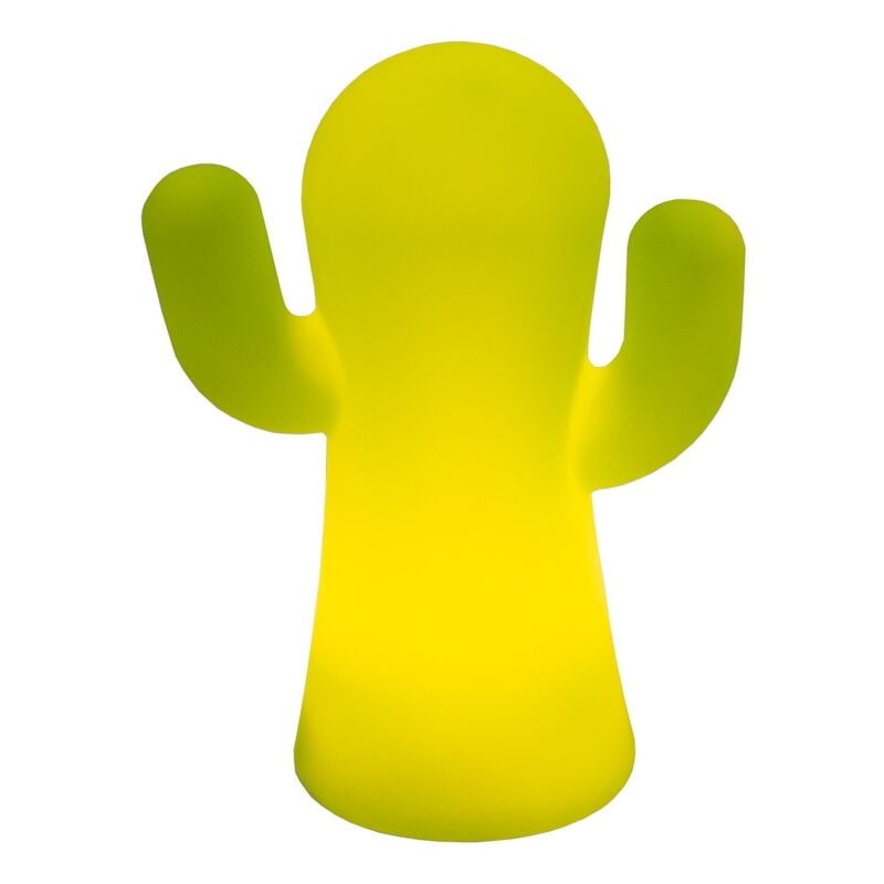 Newgarden - panchito lime Lampe de table avec batterie rechargeable. Lumière led chaud. Fabriquée en Espagne