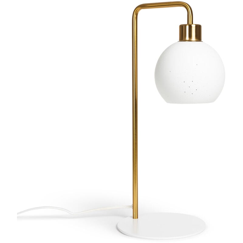 Ledkia - Lampe à Poser Métal et Céramique Juncadella Blanc