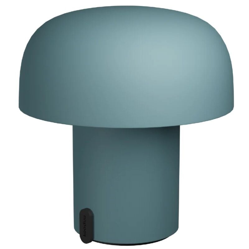 Lampe de table portable, dimmable et rechargeable via usb, couleur turquoise Kooduu Sensa Smokey Teal