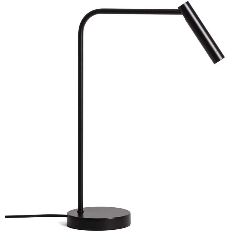 Lampe à Poser LED 2.5W Aluminium Gazny Noir mat