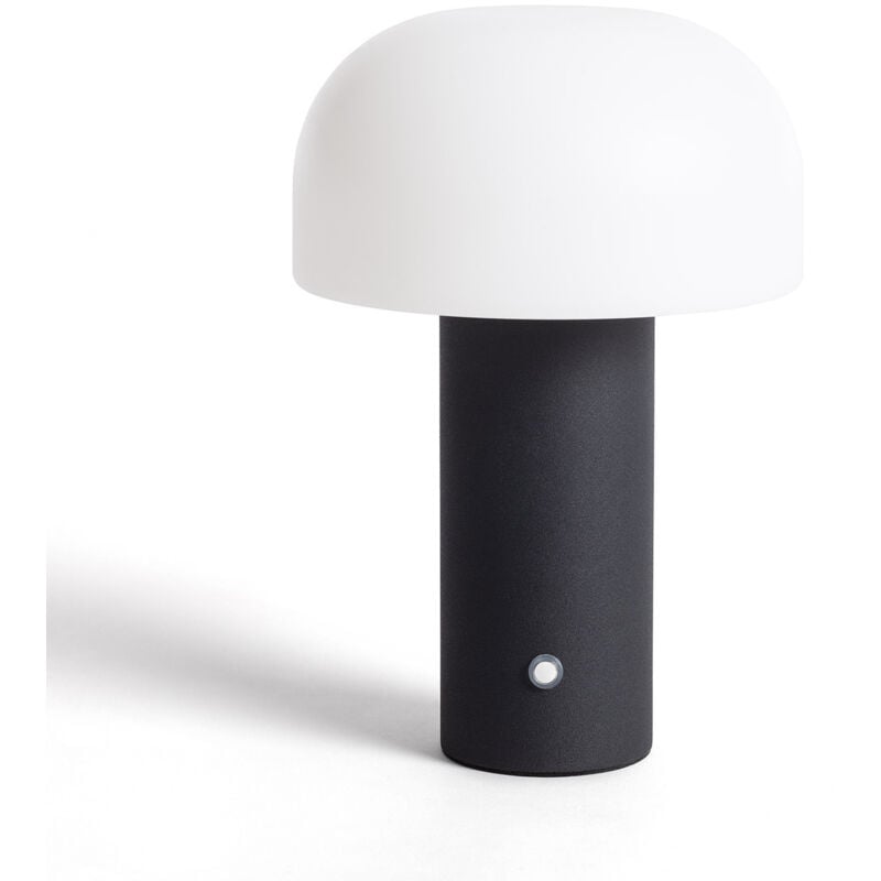 Lampe à Poser LED Portable avec Batterie USB Rechargeable Leta Noir