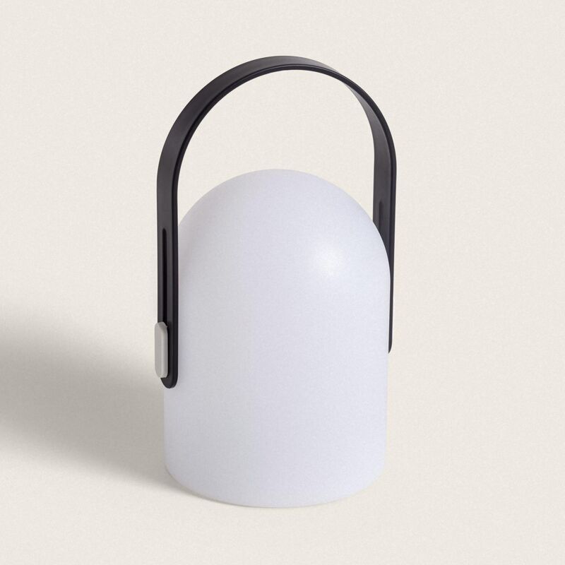 Ledkia - Lampe à Poser led 3W Portable avec Batterie Rechargeable par usb Akira Noir