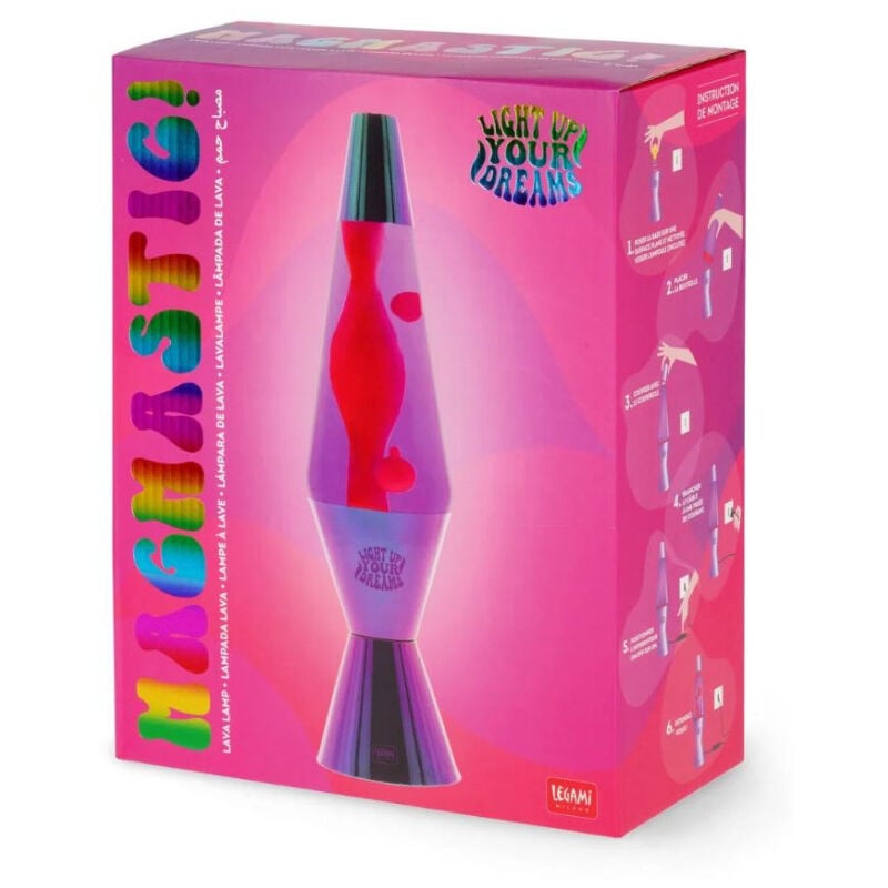 Lampe à poser Legami Lava Holo