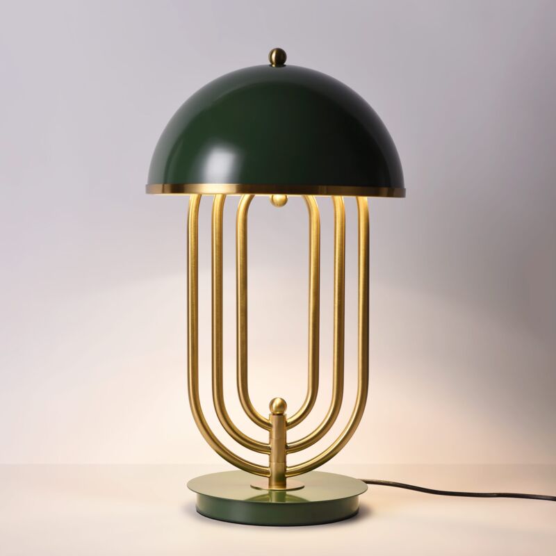 Barcelona Led - Lampe à poser design 'Lindsay' - Vert militaire Barcelona Led - Lampe à poser design 'Lindsay' - Vert militaire