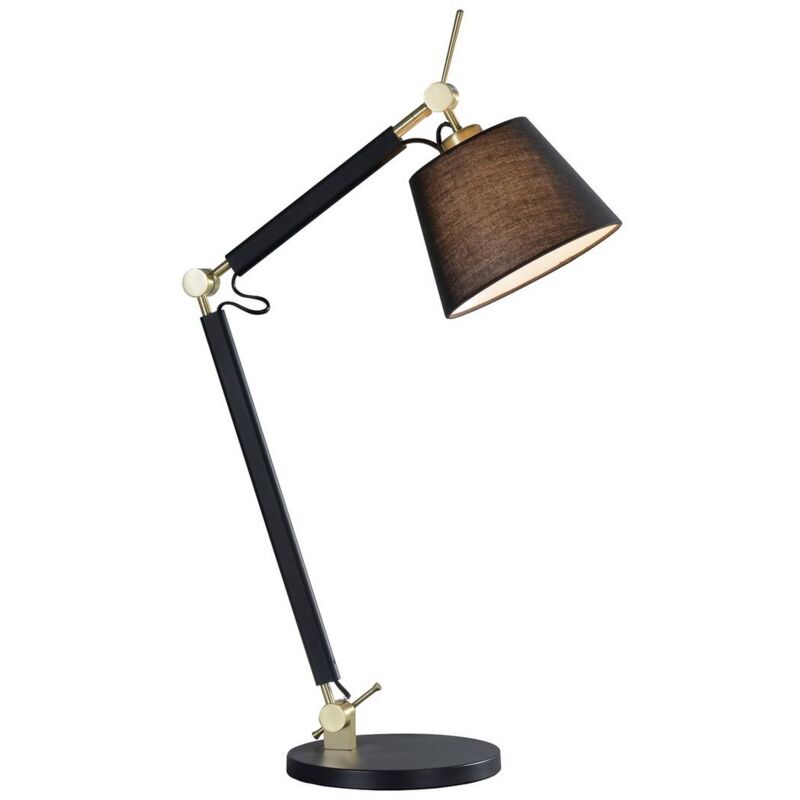 Lucande - Lampe à poser 'Marvaine' en métal pour salon & salle à manger