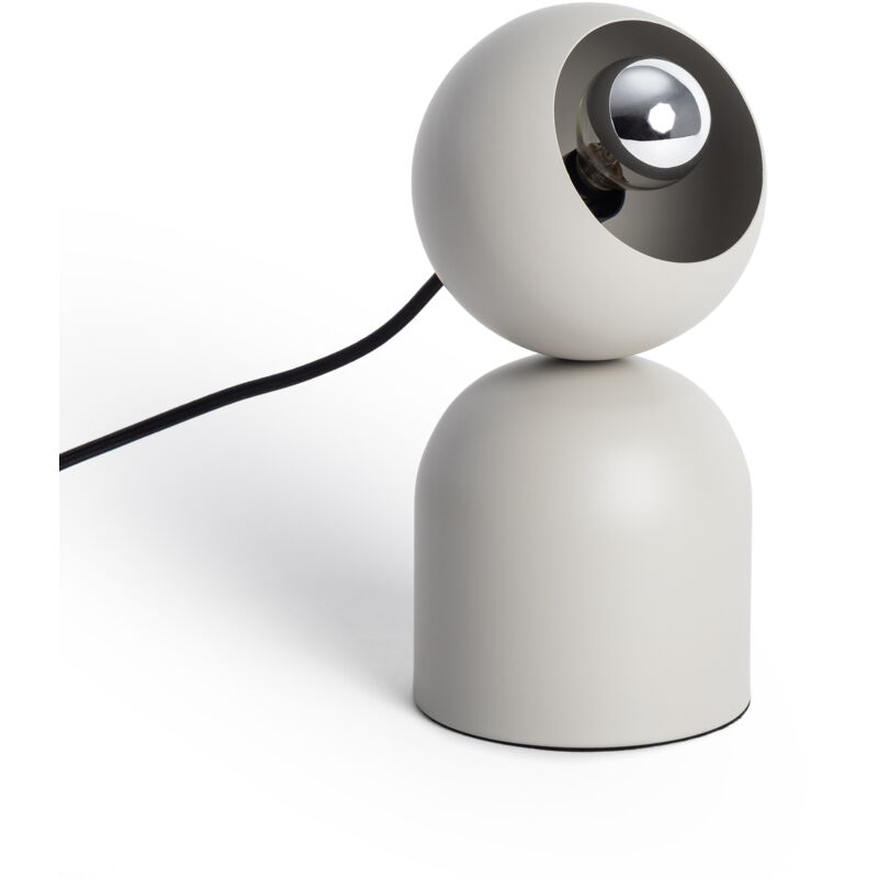 Lampe à Poser Métal Gris Pierre Lippi Gris Pierre