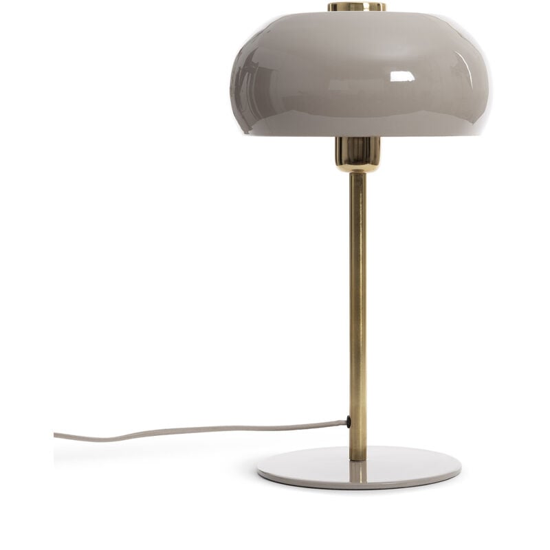 Ledkia - Lampe à Poser Métal Bhavin Taupe