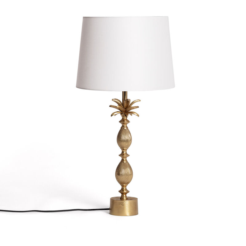 Lampe à Poser Métal Brahma Doré