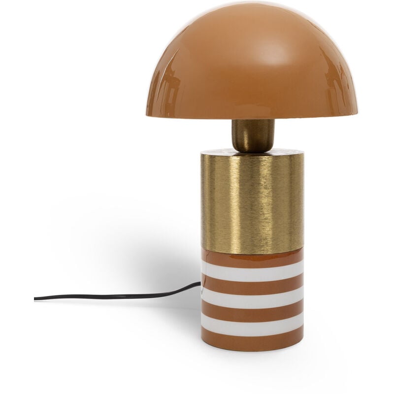 Ledkia - Lampe à Poser Métal Darpan Orange