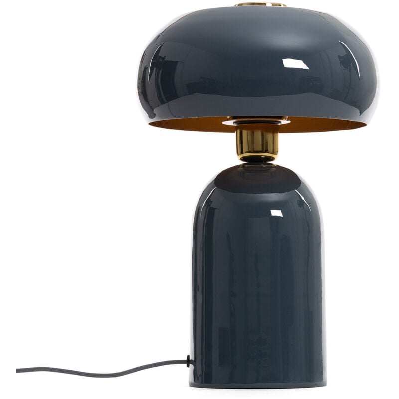 Lampe à Poser Métal Dhanuk Bleu