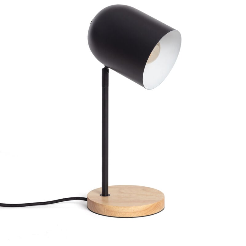 Ledkia - Lampe à Poser Métal Kidonge Noir
