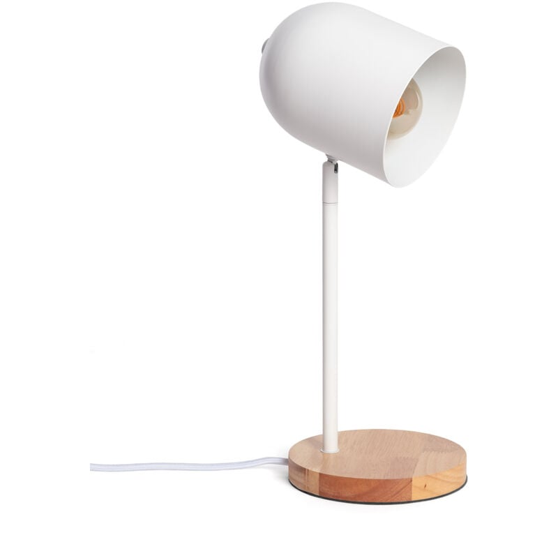 Ledkia - Lampe à Poser Métal Kidonge Blanc