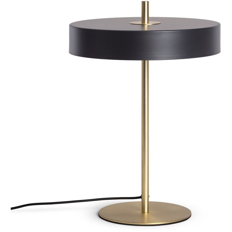 Ledkia - Lampe à Poser Métal Korkor Noir