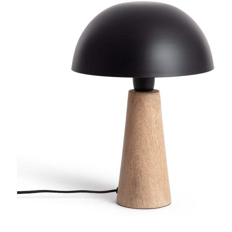 Efectoled - Lampe à Poser Métal Kuttala Noir