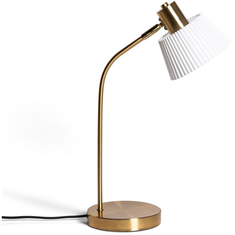 Ledkia - Lampe à Poser Métal Magda Blanc