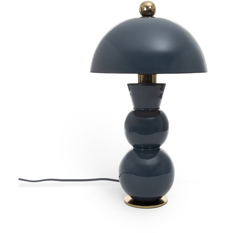 Lampe à Poser Métal Onkar Bleu