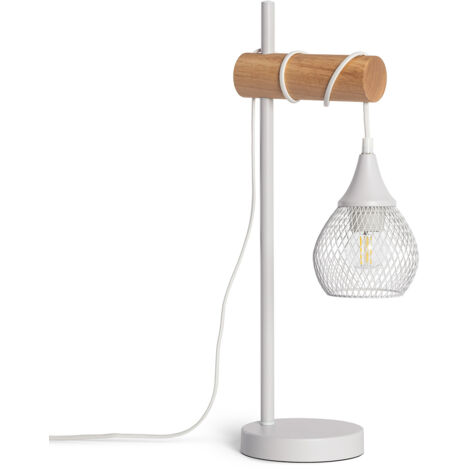 Lampe à Poser Monah WiFi avec Variateur Blanc