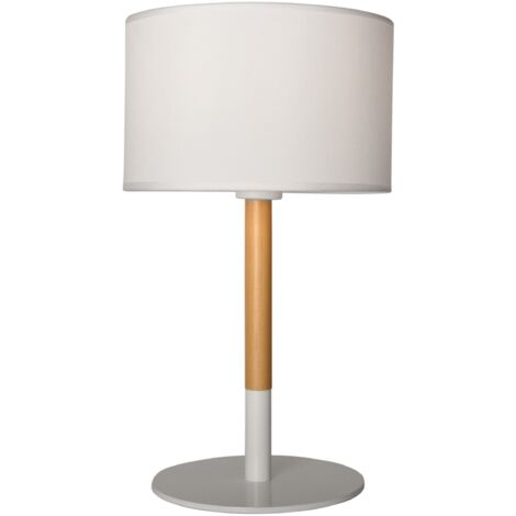Lampe à poser nordique "CLASS" - E27 - Blanc
