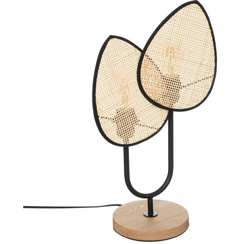 Lampe à poser Olme naturel H44