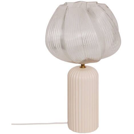 Lampe à poser Phylas beige H45,5cm - Atmosphera créateur d'intérieur