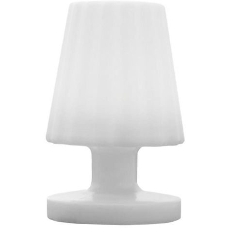 HOSWTLY Lampe de table sans fil, lampe de table LED rechargeable avec blanc  chaud 8 couleurs