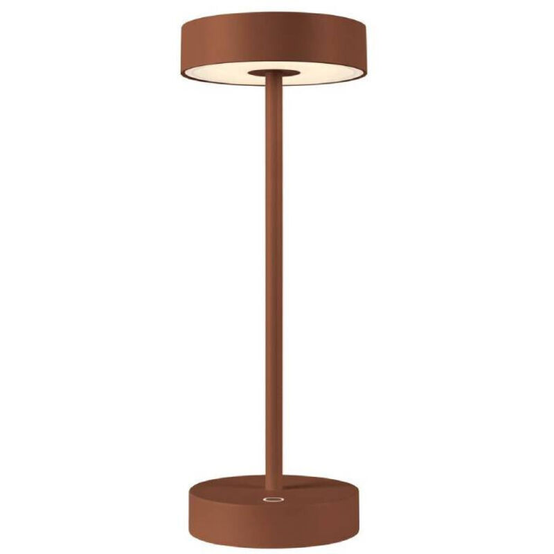 Slv Declic - Lampes à poser vinolina Lampe à poser sans fil IP54 2700/3000 k touch rouille - slv 1007361 Slv Declic - Lampes à poser vinolina Lampe à poser sans fil IP54 2700/3000 k touch rouille - slv 1007361