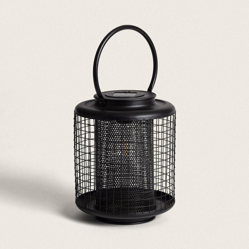 Lampe à Poser Solaire Extérieur led Junín Noir