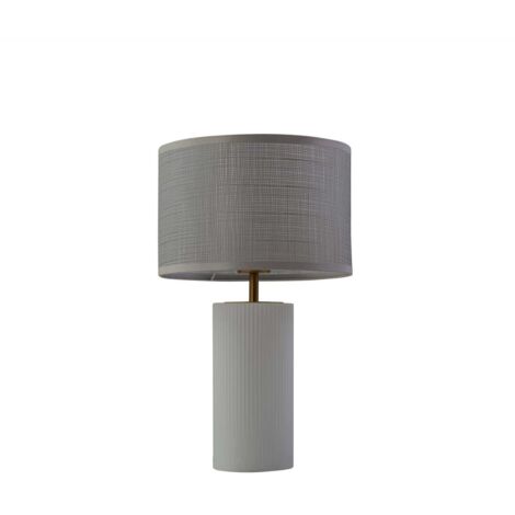 Lampe à poser 'Sorscha' en verre pour salon & salle à manger