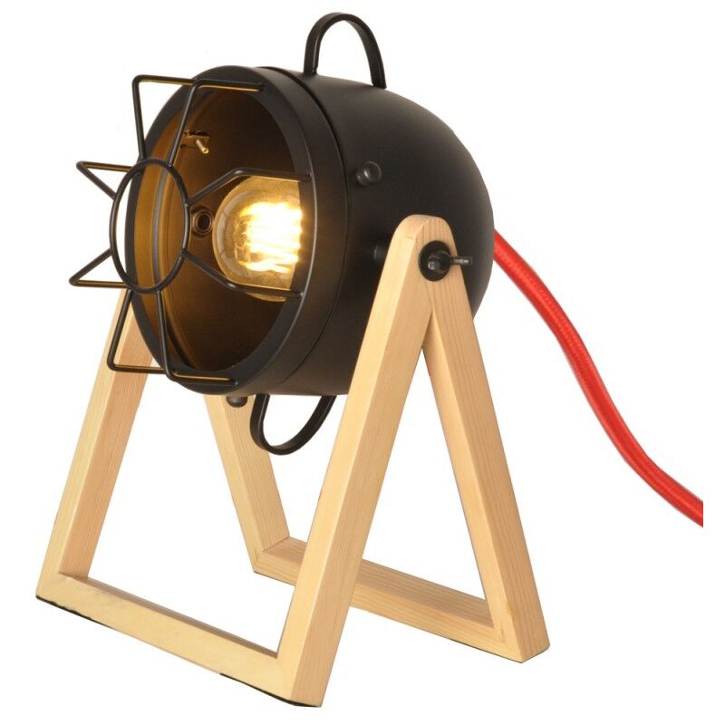 Barcelona Led - Lampe à poser 'Tachicom' E27 - Noir