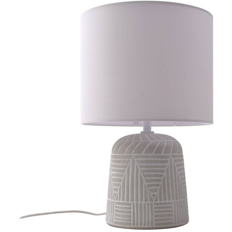 Lindby - Lampe à poser 'Thalassia' en céramique pour salon & salle à manger