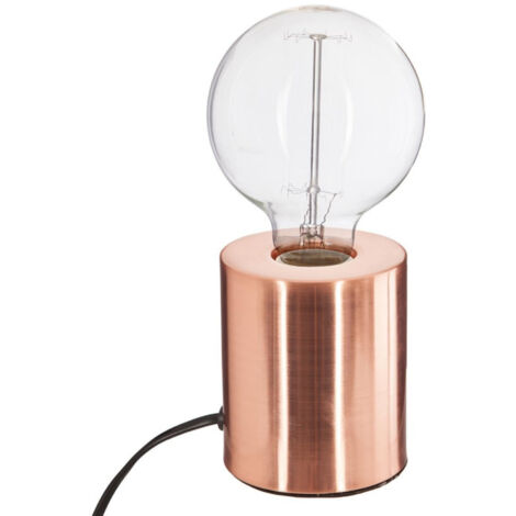 Lampe à Poser "Tube" 10cm Cuivre