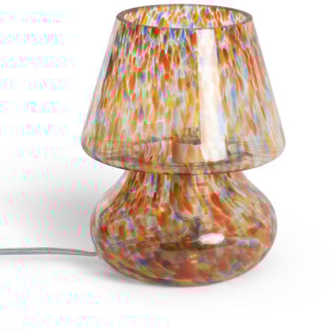 ILUZZIA Lampe à Poser Verre Batlló Multicolore