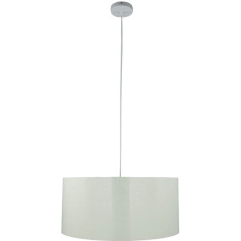 Lampe à suspendre Abat-jour Crème Or Rétro ronde Table à manger