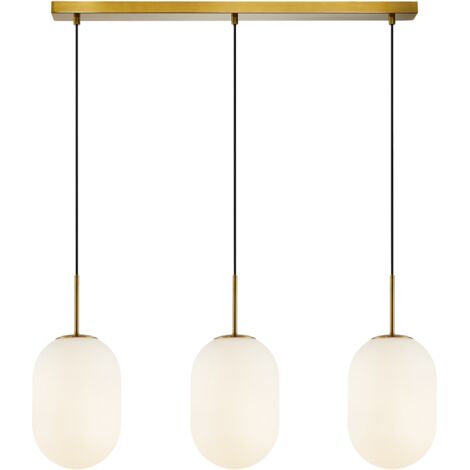 LAMPE À SUSPENDRE ALIAS 3 E14 OR MILAGRO ML0316