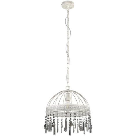 Lampe à suspension ancienne Steeleville Ø 41 cm - 43587