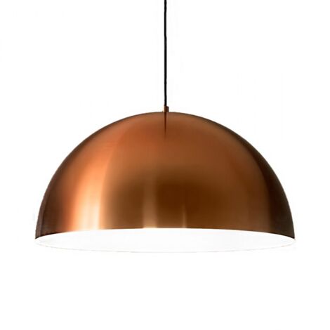 Lampe à suspension gea luce bonella sp e27 led dôme classique