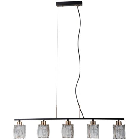 Lampe à suspension Italux SIMONA PND408145BKHBR