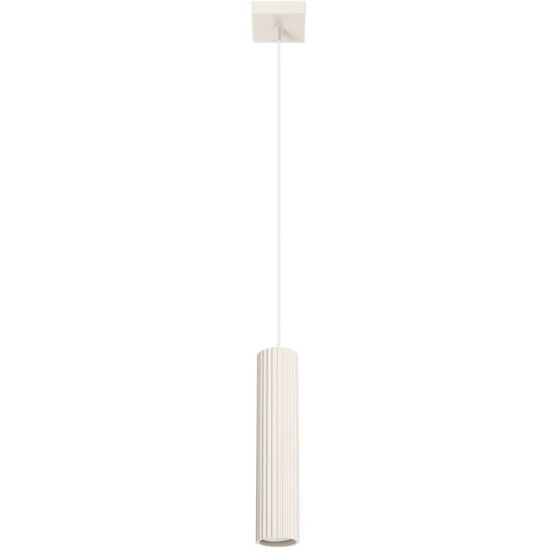 Sollux - Lampe à suspension Karbon aluminium 1xGU10 8cm
