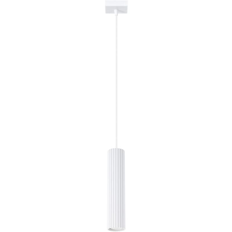 Lampe à suspension Karbon aluminium 1xGU10 8cm Sollux