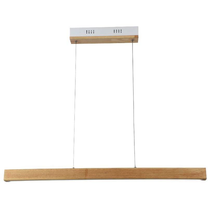 Lampe à suspension, lampe de table à manger, lampe suspendue, lampe en bois, lampe de salon marron, led 110 cm Lampe à suspension, lampe de table à manger, lampe suspendue, lampe en bois, lampe de salon marron, led 110 cm