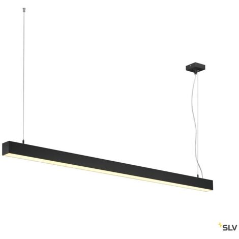 Lampe à suspension LED Q-Line dimmable 142cm noir - 1001309
