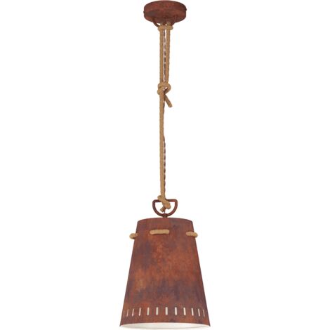 Lampe à suspension Meopham Rouille - 43404