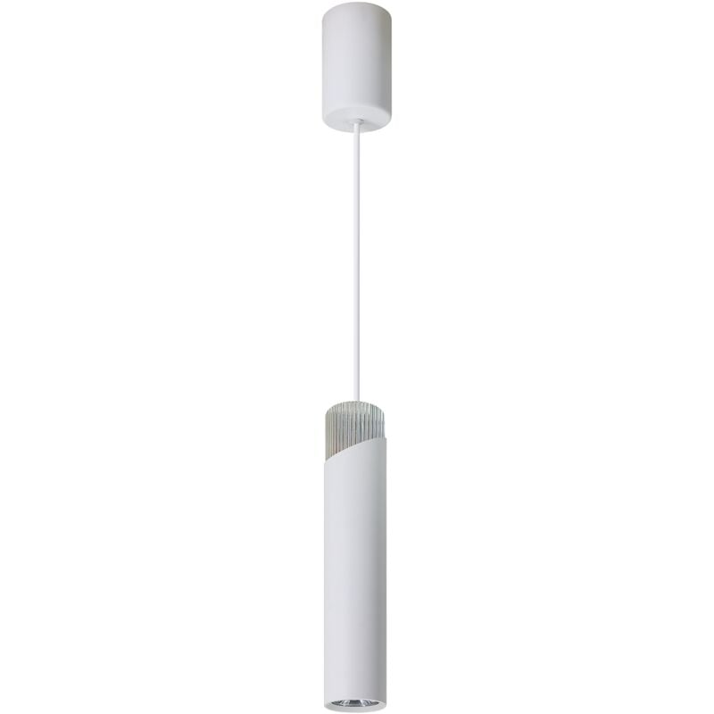 LAMPE À SUSPENSION NEO BLANC CHROME 1xGU10