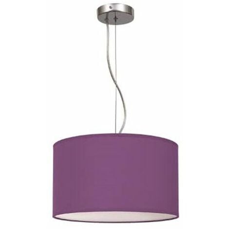 Lampe à suspension Nicole Violeta 1xE27 (Ø30cm)