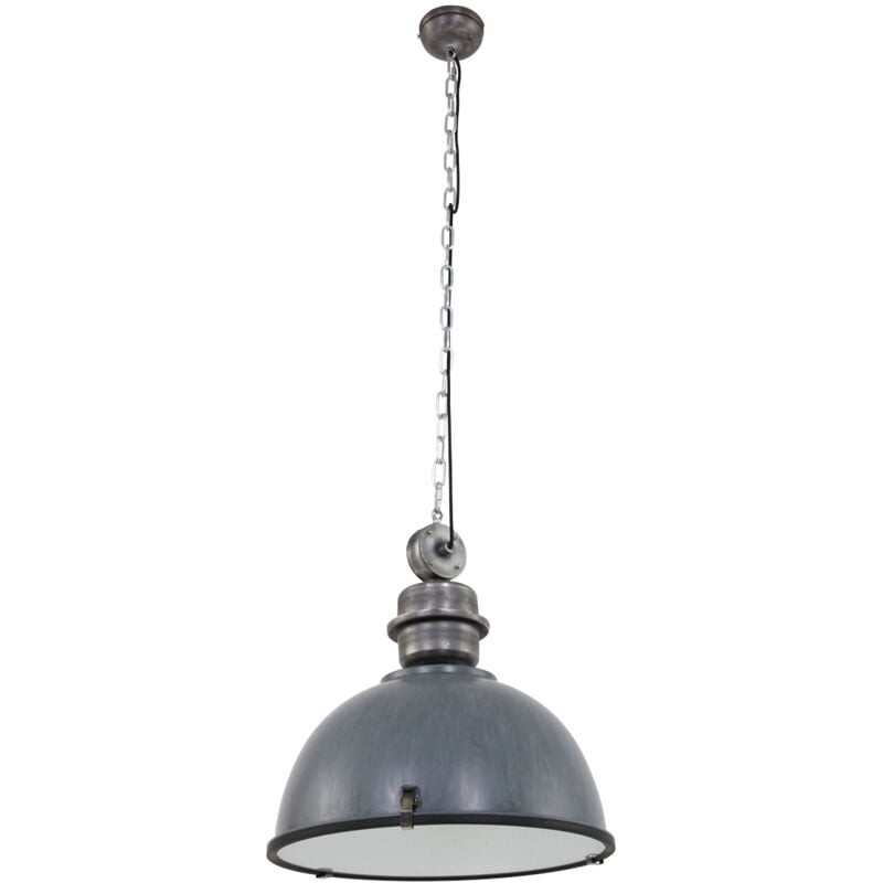 Steinhauer - suspension - Bikkel - gris - verre métal - ø 52cm -