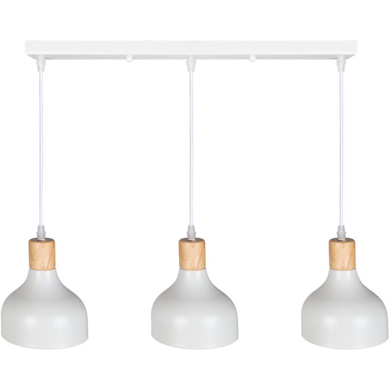 Greenice - Lampe à Suspension 'Phoenix' [SKD-P207-3-B]