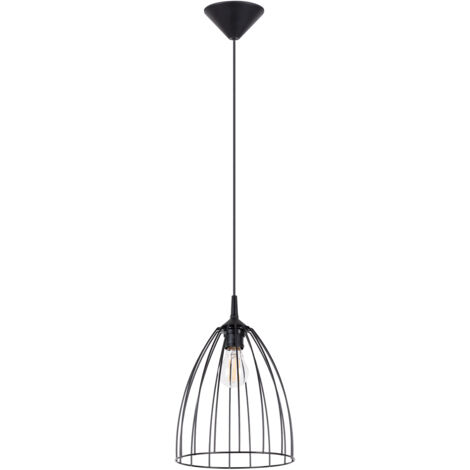 Lampe à suspension Ritz acier 1xE27  23cm Sollux